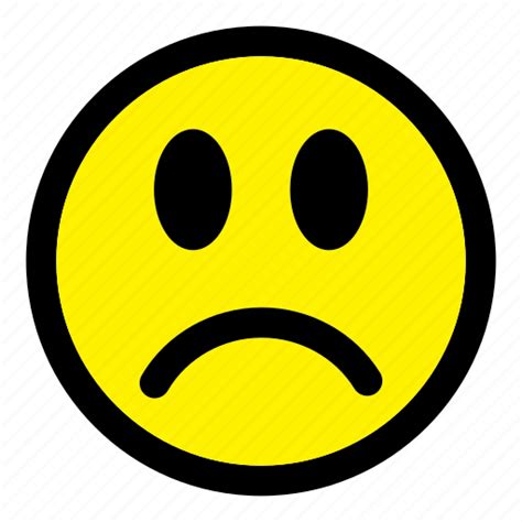 Emoticon Emotion Expression Face Sad Icon Download On Iconfinder