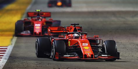 Sebastian Vettel Ha Vinto Il Gran Premio Di Singapore Di Formula 1 Il
