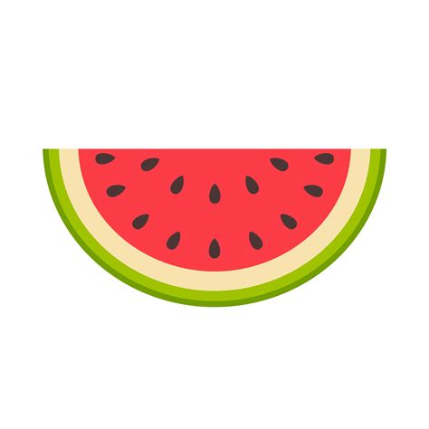 Watermelon Single Clipart Watermelon Graphic Digital Images Instant
