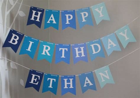 Choose from several birthday banner sizes and designs, or upload your design. Happy Birthday banner, Personalized Happy Birthday Banner ...