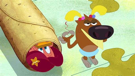 Зиг и Шарко 👧🌯 зигзаг и буррито 🌯👧 русский мультфильм дети видео