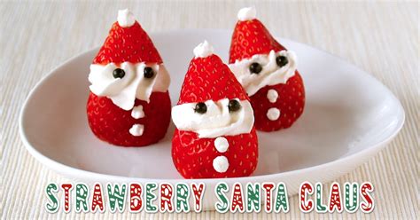 We've got lots of simple christmas cake decorating ideas and designs for you to try this year. Strawberry Santa Claus for Christmas - Video Recipe ...