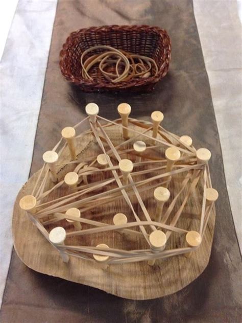 Try out the easiest and most fun woodworking projects for beginners—all listed together for your convenience. Tree stump geoboard with golf tees & elastic bands - from ...