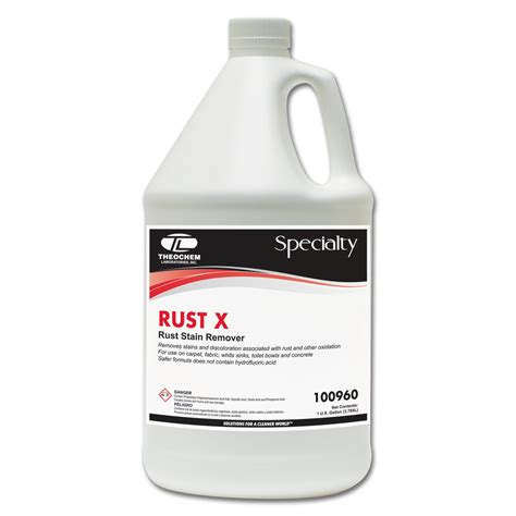 Chadwell Supply Rust X Rust Stain Remover 1 Gallon