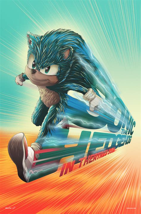 Sonic The Hedgehog 2020 Posterspy