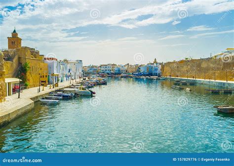 The Old Port Of Bizerte Tunisia Stock Photo Image Of Fortress Hippo