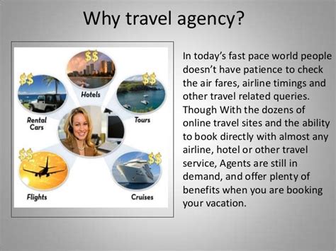 Being A Travel Agent