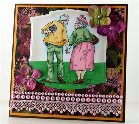 Anniversary wishes to the couple. Cards, cats and copics: My parents anniversary card