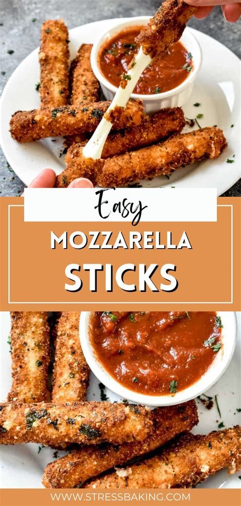 These Easy Mozzarella Sticks Are Homemade From Your Kitchen And So Much