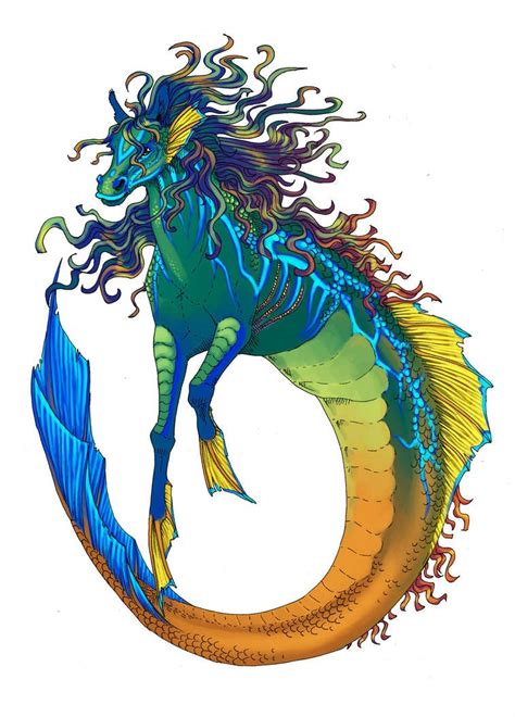 Hippocampus By Kyrrahbird Mythical Creatures Mythical Creatures Art