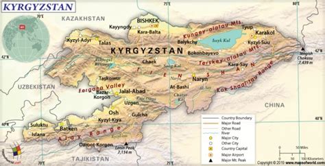what are the key facts of kyrgyzstan kyrgyzstan facts answers