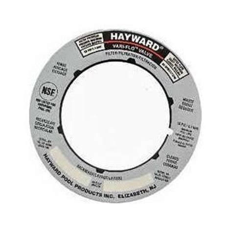 Hayward Pool Parts Spx0714g Label Plate Replacement For