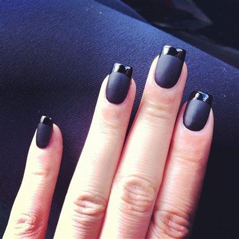 90 Absolutely Glamorous And Chic French Tip Nails Matte
