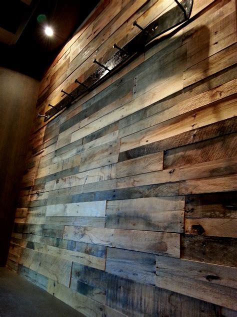 Recycled Pallet Wood Paneling Sustainable Lumber Company
