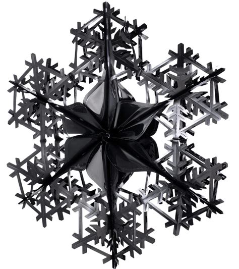 Foil Snowflakes Decorations Dzd
