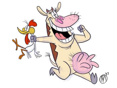 Cow And Chicken Cartoon Tattoos Cartoon Network Characters