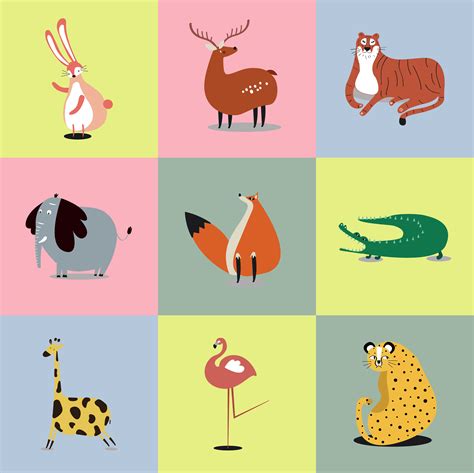 Дизайнерские рисунки животных ФОТО