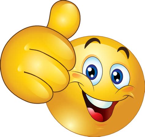 Happy Thumbs Up Emoji Images Foto Kolekcija