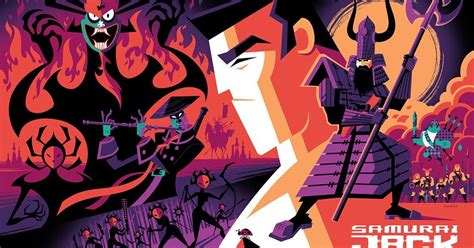 The Blot Says Sdcc 2017 Exclusive Samurai Jack Variant Screen Print