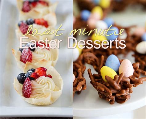 Delicious Easter Dessert Recipes That You Can Make Right