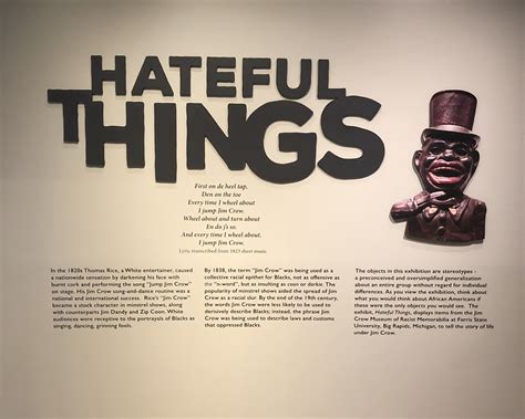 Hateful Things Reginald F Lewis Museum