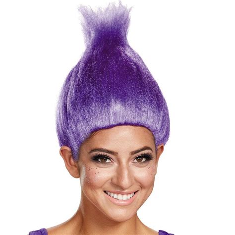 Purple Troll Wig Costume Holiday House