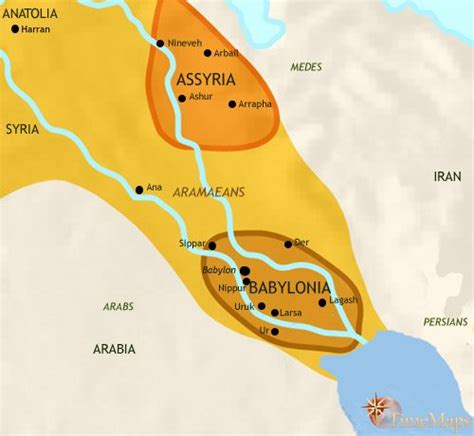 Assyria Civilization And Empire Timemaps