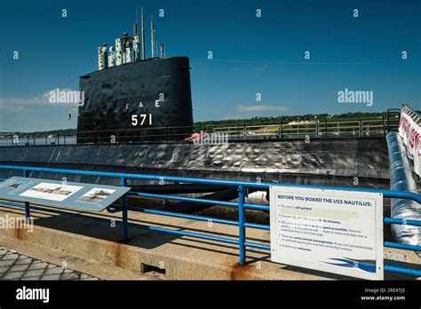 the uss nautilus ssn 571 the submarine force library and museum groton connecticut usa stock