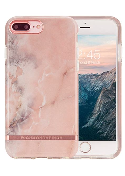 Richmond And Finch Iphone 678 Plus Case Pink Marble