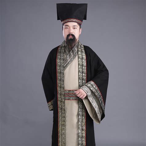 New Arrival Scholars Long Gown Chinese Ancient Costume Male Tang Suit