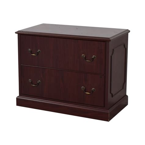 Drawers open and close as they should. 86% OFF - Hon HON Wood Two-Drawer File Cabinets / Storage