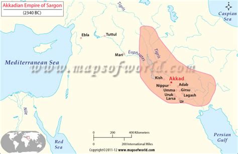 Akkadian Empire Map History Of Ancient Akkadian Civilization