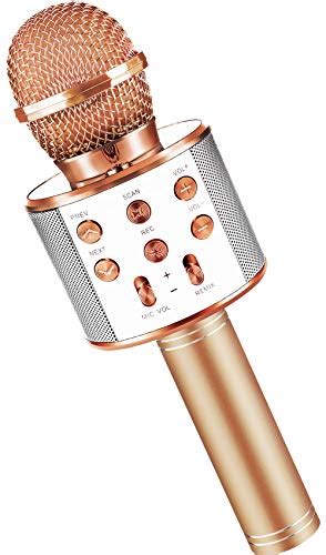 Birthday gifts for boys age 5. HahaGift Wireless Portable Bluetooth Karaoke Microphone ...