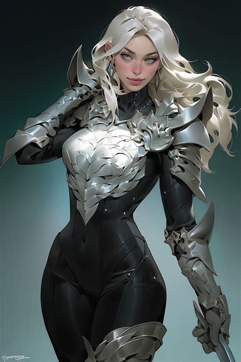 Female Armor Fantasy Female Warrior Female Character Design Cute