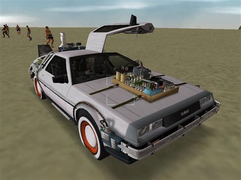 BTTF III DeLorean In Game Shots Image Back To The Future Hill Valley