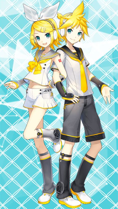 Luna's Anime Wallpapers — Vocaloid Rin & Len Kagamine HD phone wallpapers