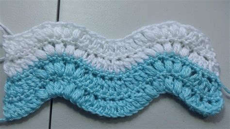 Easy Double Crochet Afghan Patterns Ripple Stitch Afghan Pattern