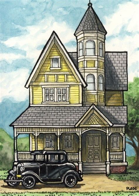 16 Inspiration Victorian House Sketches