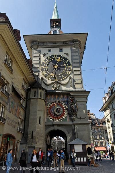 Pictures Of Switzerland Swiss Cities 0044 Berne The Famous Clock