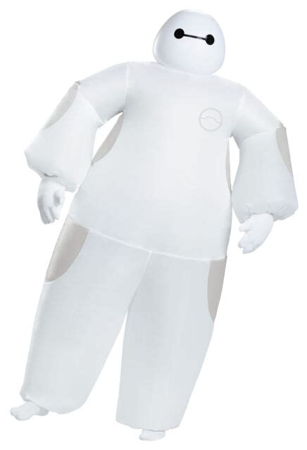 Baymax White Inflatable Adult Costume Disney Big Hero Halloween