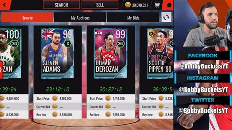 30 million coin shopping spree in nba live mobile youtube