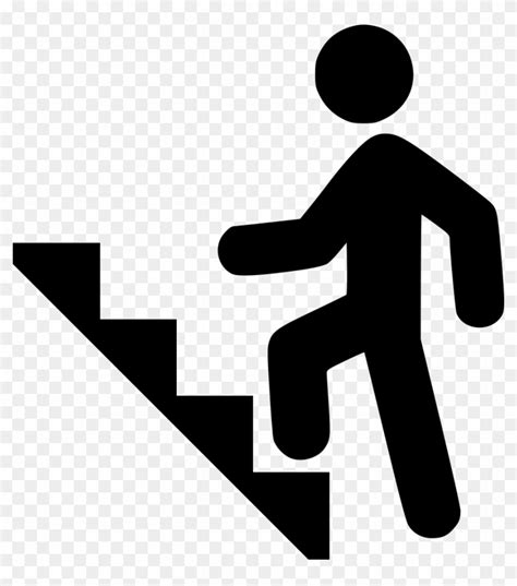 Climbing Stairs Svg Png Icon Free Download Climbing Stairs Icon Png