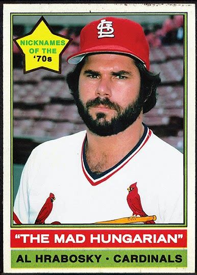 We did not find results for: WHEN TOPPS HAD (BASE)BALLS!: NICKNAMES OF THE '70'S #11: "THE MAD HUNGARIAN" AL HRABOSKY