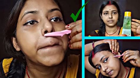 how to remove facial hair at home facial hair removal for women naturally juhi anand youtube