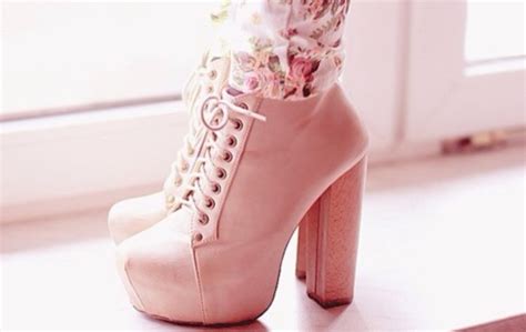 Shoes Boots High Heels Pink Pink Shoes Cute High Heels Nude High