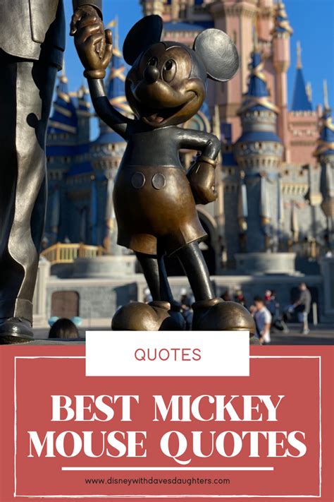 57 Best Mickey Mouse Quotes