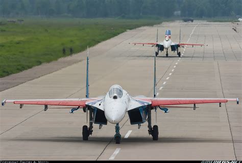 Sukhoi Su 27s Russia Air Force Aviation Photo 1370797