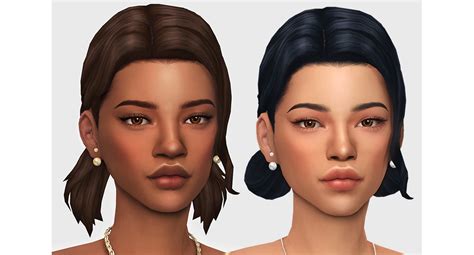 Hallie Hair Dogsill On Patreon Sims 4 Characters Sims Hair Sims 4