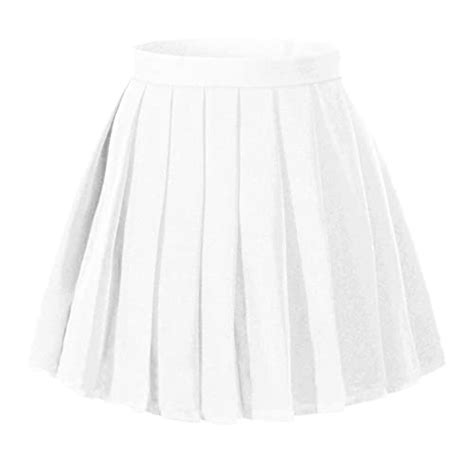 White Pleated Skirts