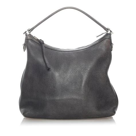 Gucci Miss Gg Leather Hobo